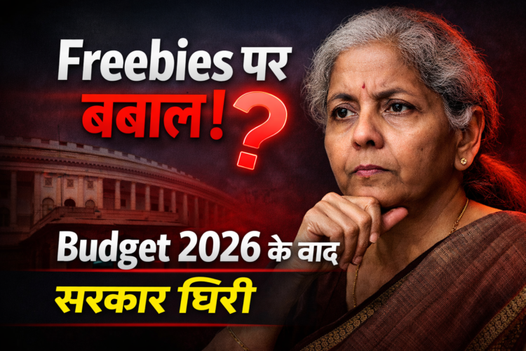 Freebies पर बहस फिर तेज़, Budget 2026 के बाद सरकार सवालों के घेरे में।