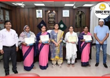 Pakur News: Outstanding performance in the special intensive revision drive.