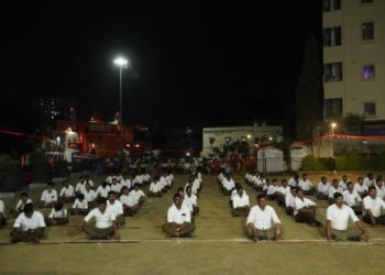 रांची में भारतीय नववर्ष पर RSS का भव्य कार्यक्रम, 500+ लोगों की भागीदारी, प्रांत प्रचारक गोपाल शर्मा का संबोधन