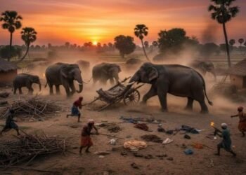 हाथियों के आतंक से दहशत में गोमिया के लोग, एक ही परिवार के तीन लोगों की गई जान