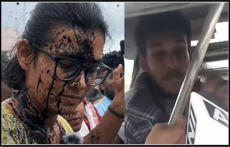 अमरनाथ पांडे और नेहा बोरा विवाद से संबंधित तस्वीर]