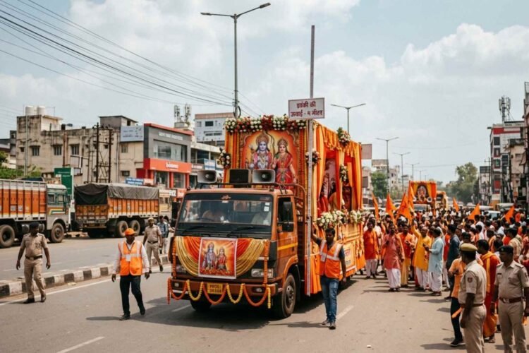 Even the slightest negligence during the Ram Navami procession could prove costly! The Ranchi Electricity Department has issued a strict advisory.