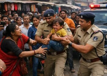 Jamshedpur market in turmoil: Child abduction and police's surprising success
