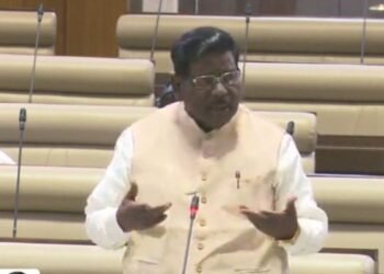Why avoid Gandhi's name? MLA Hemlal Murmu's speech sparked a debate in the House.