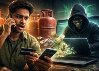 A major cyber fraud in the name of LPG booking! People are being duped into swindling money by threatening a gas shortage.