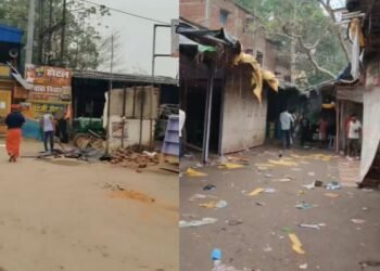 Shops vacated in Rajrappa complex, administration intensifies encroachment removal action