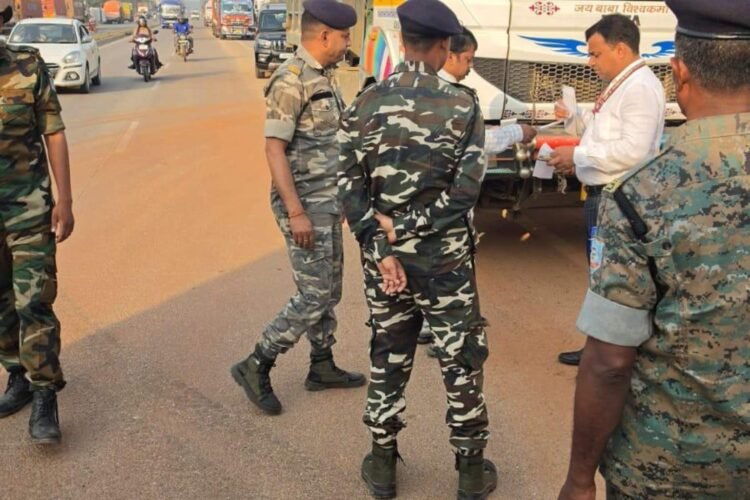 Vehicle checking drive in Ranchi: 153 vehicles checked, 24 fined ₹7.64 lakh