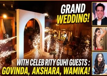 Whose Ambani-level wedding is this? A 12-acre pandal in Hazaribagh, Govinda and Vamika Gabbi's entry.