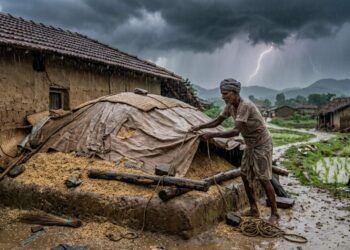 Jharkhand News: Elderly man dies after being struck by lightning in Beddo's Khukhara village, pet dog also loses its life