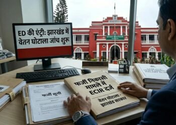 Breaking News: ED enters Jharkhand on salary scam, ECIR filed in fake withdrawal case