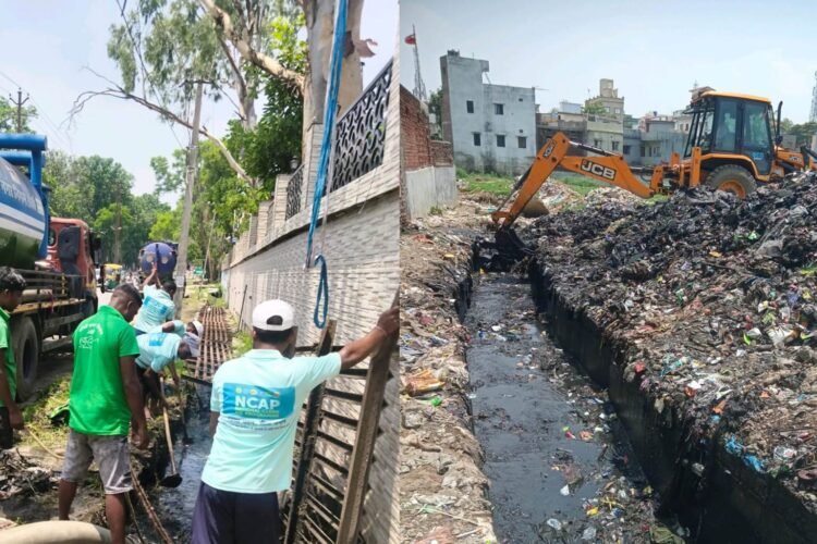 Ranchi News: Ranchi Municipal Corporation in action mode before monsoon, mega cleanliness drive carried out across the city