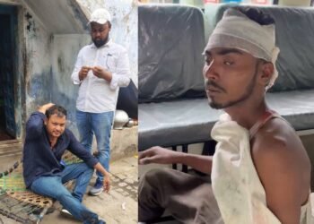 Bloody clash in Bansjoda, Dhanbad: Elderly man injured in firing, several others injured, heavy police force deployed in the area.
