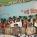 A female Naxalite arrived to surrender with her child; 27 Maoists laid down their arms in the Saranda operation.