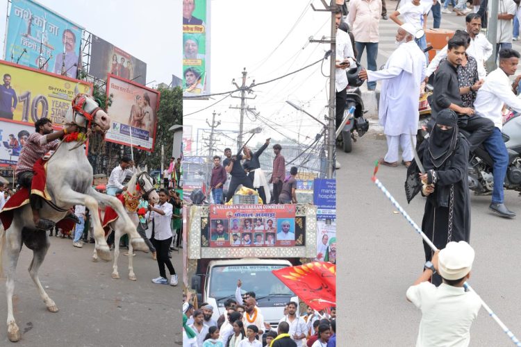Ranchi Muharram 2026: The city resounded with chants of "Ya Hussain," as traditional performances and tazias captivated the hearts of people.