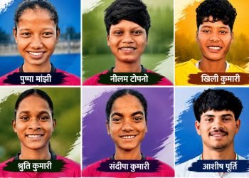 Jharkhand Hockey: Indian squad announced for the Youth Hockey5s Asian Championship; 6 players from Jharkhand selected.