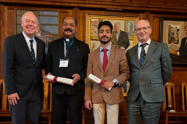 Jharkhand's voice at Oxford University: St. Xavier's College, Ranchi Principal presents research on displacement caused by mining.
