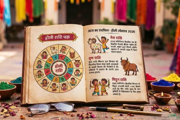 Aaj Ka Rashifal 4 March 2026: जानें होली के दिन अपने राशि का हाल