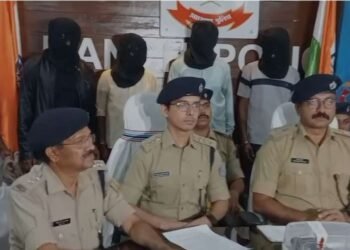 Major police action in Ranchi: 5 accused arrested with weapons, robbery plot foiled