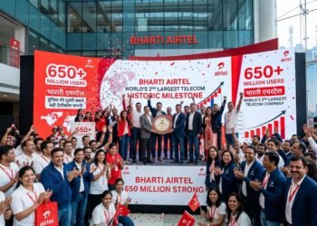 Creates history with 650 million users: Bharti Airtel becomes the world's second largest telecom company