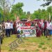 Latehar News: The agitation by landowners displaced by the Essar power plant has intensified; they asserted their claim over the land handed over to the company by ploughing it with tractors.