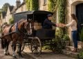 Amazon deliveries are still made using horses here! Parcels reach doorsteps in horse-drawn carriages.
