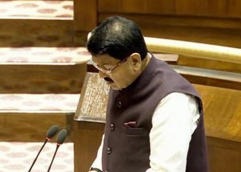 Parimal Nathwani takes oath as Rajya Sabha MP for the fourth time; pledges to work for Jharkhand's development.