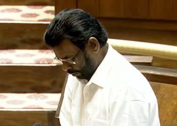 Baidyanath Ram takes oath as Rajya Sabha member; JMM leaders extend congratulations.