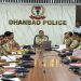 धनबाद में दुर्गा पूजा सुरक्षा को लेकर पुलिस की बैठक