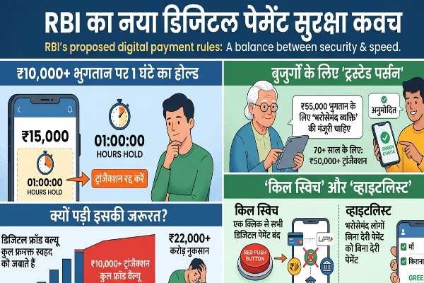 Online Payment Rules: RBI proposed delay on online transactions over 10000 rupees