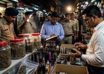 Ranchi's Upper Bazaar raid