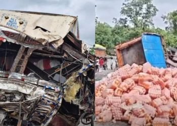 Major road accident in Koderma