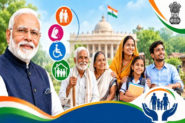 सरकारी नौकरी की तैयारी कर रहे हैं? प्रधानमंत्री सामाजिक सहायता योजना से जुड़े ये तथ्य जरूर जानें 1 प्रधानमंत्री सामाजिक सहायता योजना 2026 के तहत वृद्धजन, विधवा और दिव्यांगजनों के लिए सरकारी सहायता