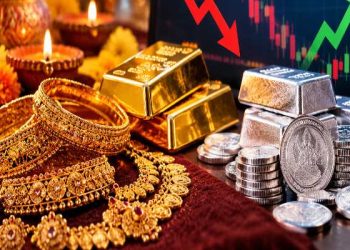 Gold Silver Price Today 26 October 2026, धनतेरस से पहले सोने की कीमतों में गिरावट और चांदी के भाव में तेजी