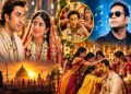 रामायण के मंगल रंग गाने पर विवाद और राम-सीता विवाह की चुमावन रस्म का दृश्य