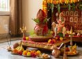 Maa Durga with Kalash for Shardiya Navratri 2026 Ghatasthapana