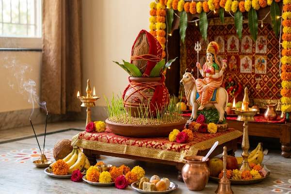 11 अक्टूबर को घटस्थापना का शुभ मुहूर्त, जानें कलश स्थापना का सही समय और विधि