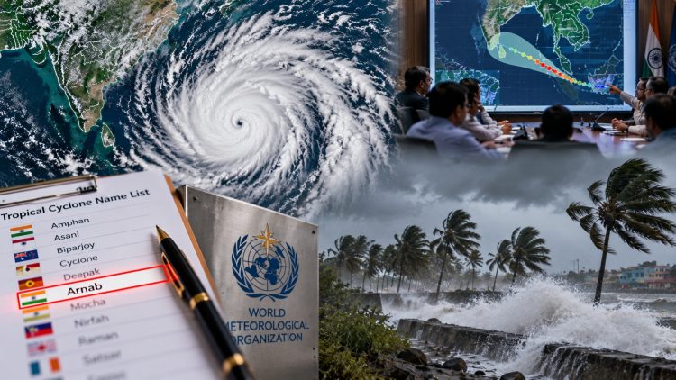 Why was the cyclonic storm named 'Arnab'? Find out who decides the names of storms and what the rules are.