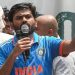 CJP संस्थापक अभिजीत दिपके जंतर-मंतर पर NEET पेपर लीक विरोध प्रदर्शन के दौरान मीडिया को संबोधित करते हुए