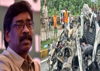 Jamshedpur Marine Drive Road Accident deepika pandey singh daughter trisha pandey singh