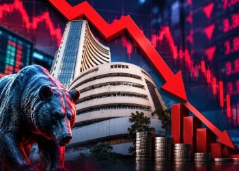 7 अक्टूबर 2026 को सेंसेक्स और निफ्टी में गिरावट का शेयर बाजार अपडेट