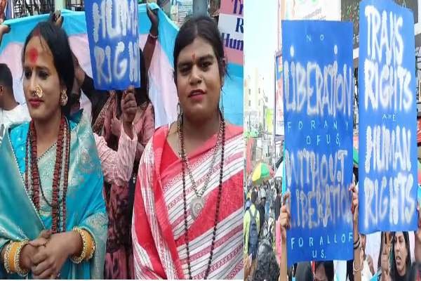 Ranchi Breaking News: Massive Protest Against Transgender Amendment Bill 2026 in Ranchi; Transgender Community Expresses Outrage at Albert Ekka Chowk