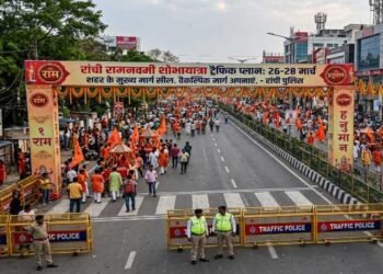 Ranchi Ramnavami Traffic Update: Roads to Remain Sealed from March 26 to 28; Check the Route Chart Before Stepping Out