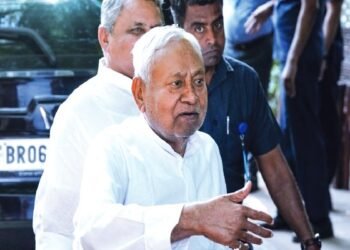 Nitish Kumar Takes Oath as Rajya Sabha MP; Suspense Over 'CM Face' in Bihar Persists