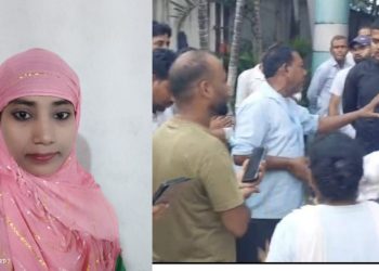 In Dhanbad, a mother attempted suicide by setting herself and her young son on fire; both are in critical condition after falling from the roof.