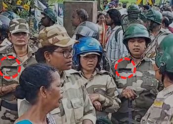 Serious questions raised regarding the police team that arrived to remove encroachments at DPS Chowk! With nameplates missing from several officers' uniforms, who is accountable?