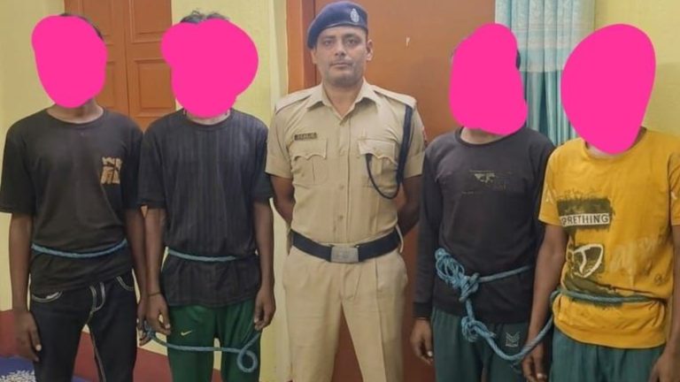 बर्नपुर कारखाना परिसर में चोरी की कोशिश नाकाम, RPF के हत्थे चढ़े चार आरोपी