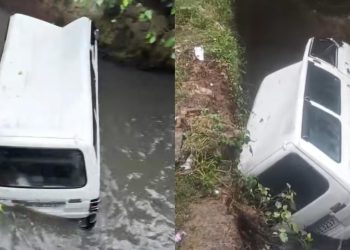 Rain wreaks havoc in Ranchi! Car falls into open drain on Hindpiri-Kadru road; driver critically injured.