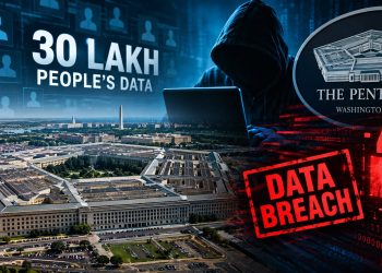 Major breach in Pentagon database; sensitive information of approximately 3 million people exposed.