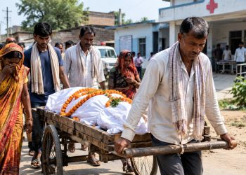 Healthcare system in Vaishali under scrutiny: Family returns home with body on a handcart after failing to get an ambulance.