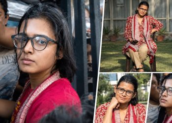 Who is Neha Bora? From dodging the police to scaling barricades—how she became the new face of the protest.